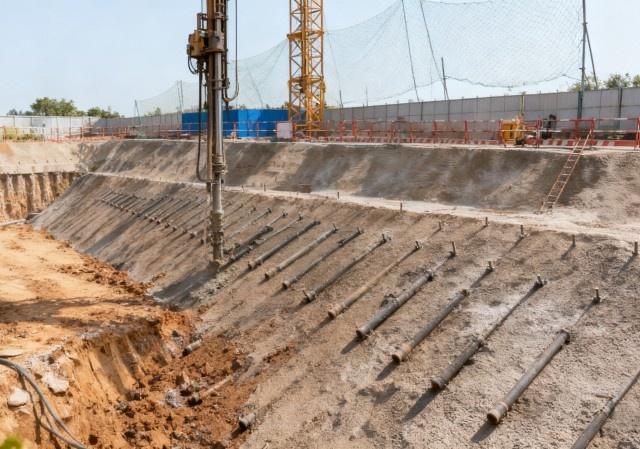 双峰注浆管应用于岩土工程与地基基础领域